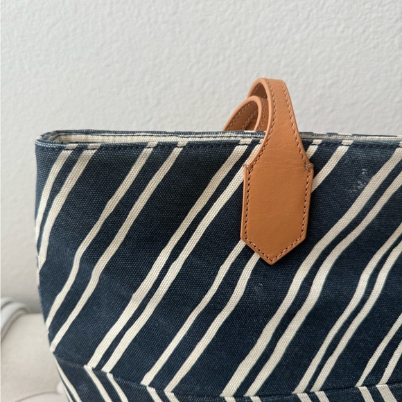 Tory Burch Ella Jacquard Stripe Tote - Picture 5 of 12